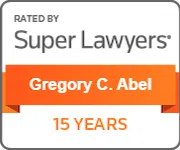 Gregory C. Abel badge Super Lawyers