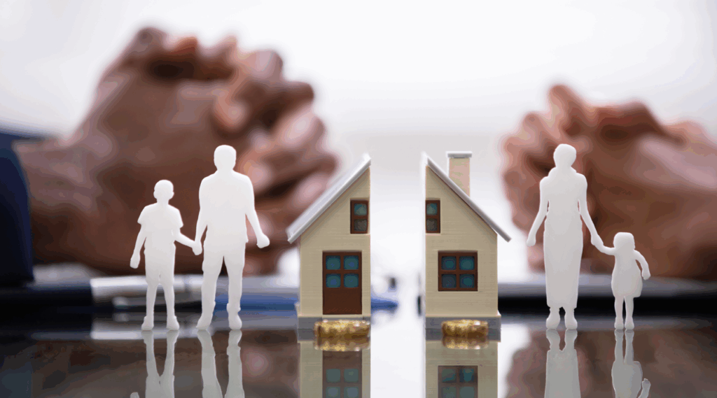dividing the family home after divorce